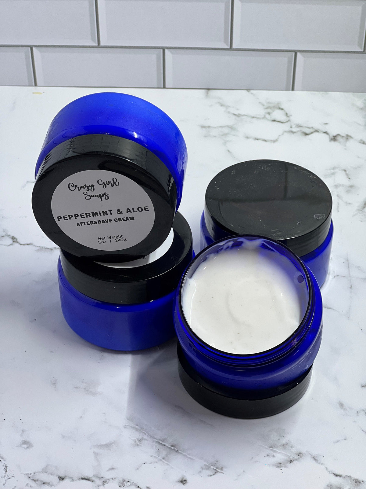 Unscented Aloe Aftershave Cream (see variations for fragrance options)