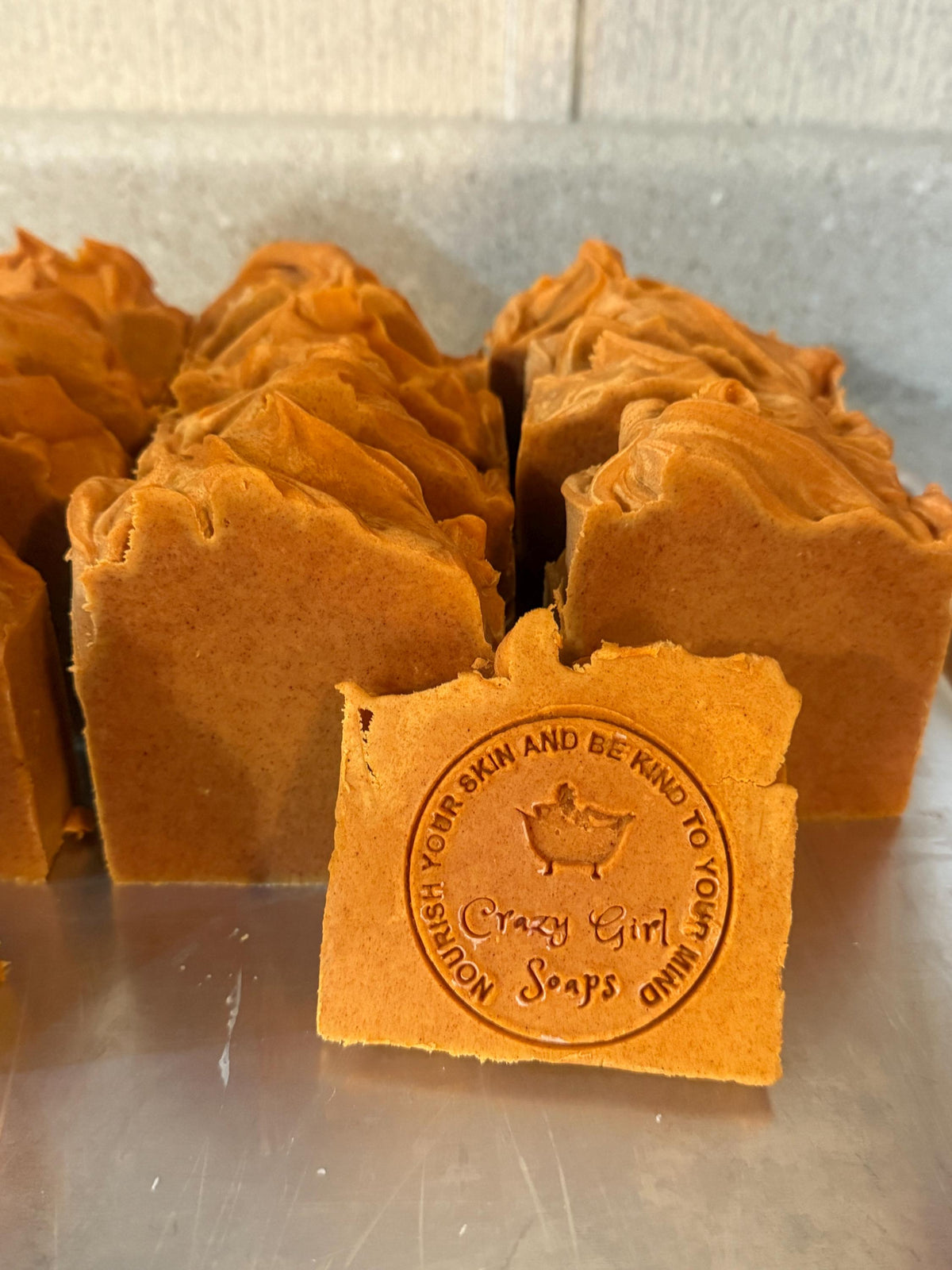 Orange Turmeric Root Facial Bar w/Orange and Patchouli Essential Blend