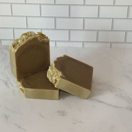 Botanical Bliss Matcha Green Tea Soap w/Peppermint/Rosemary/Lime and Spearmint