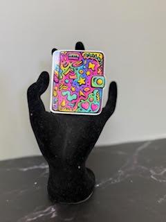 80's Retro Neon Stickers
