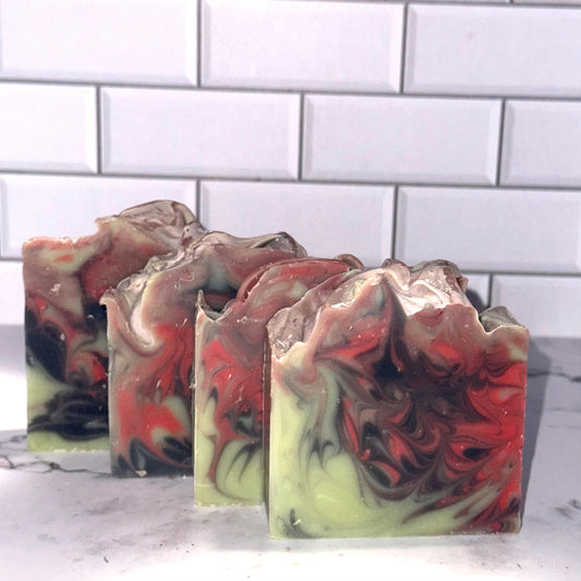 Black Raspberry Mojito Aloe Soap