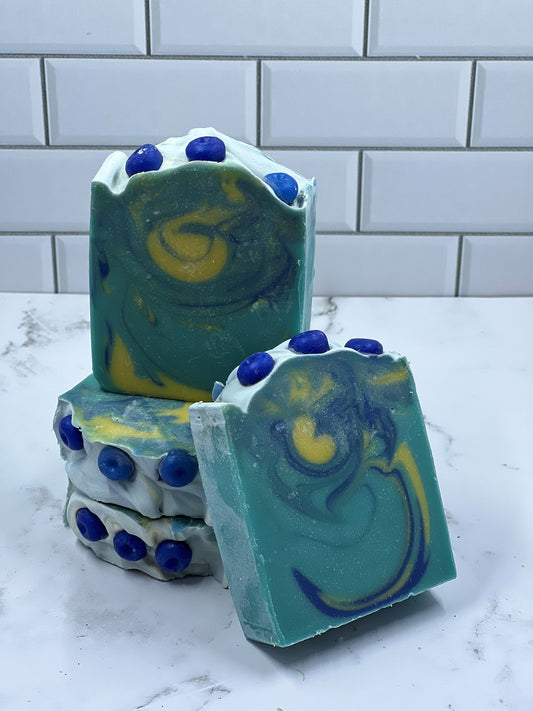 Blueberry Lemon Goat Milk Soap