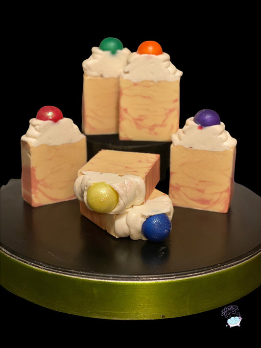 Jammin Bubbles Goat Milk Soap / Handmade Lye Soap