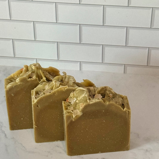 Botanical Bliss Matcha Green Tea Soap w/Peppermint/Rosemary/Lime and Spearmint