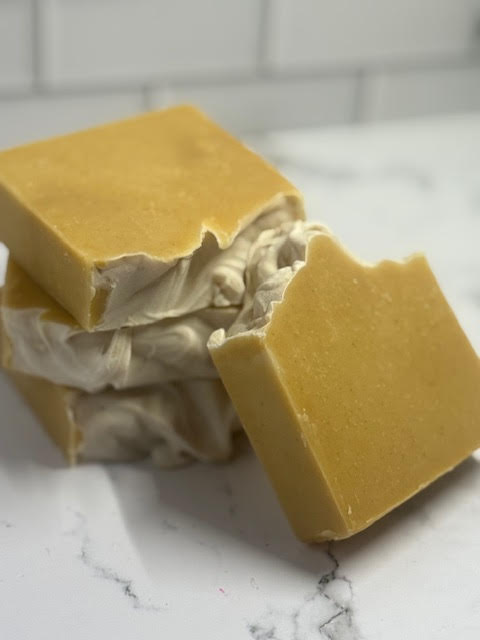 Unscented Handmade Oatmeal Honey Goat Milk Soap