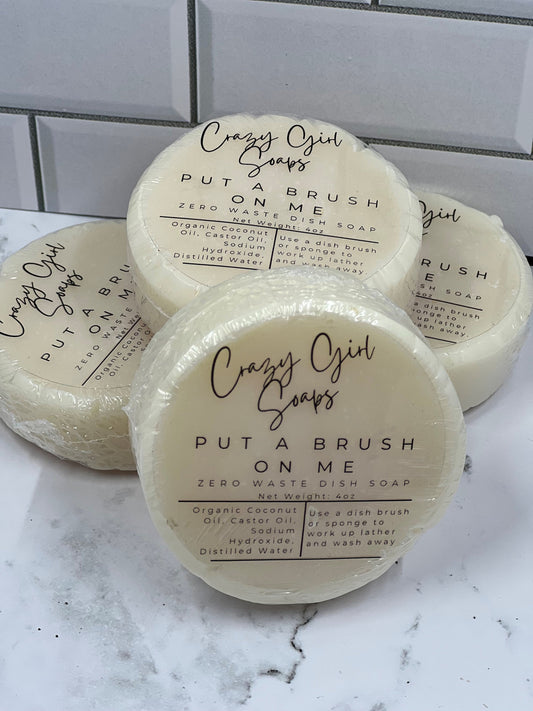 Solid Dish Soap / Eco-Friendly / Lemon Lime