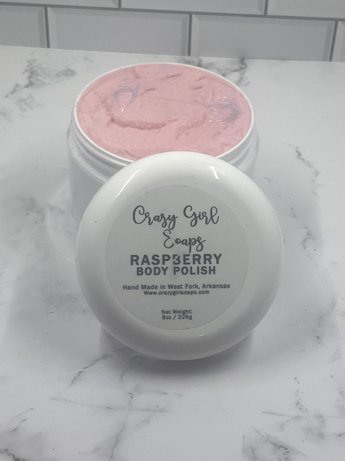 Sugar Scrub/Body Polish/Raspberry Scented