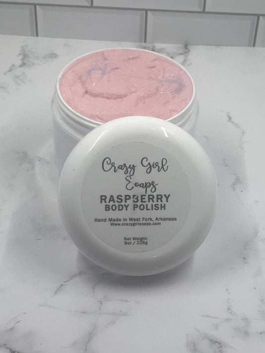 Sugar Scrub/Body Polish/Raspberry Scented